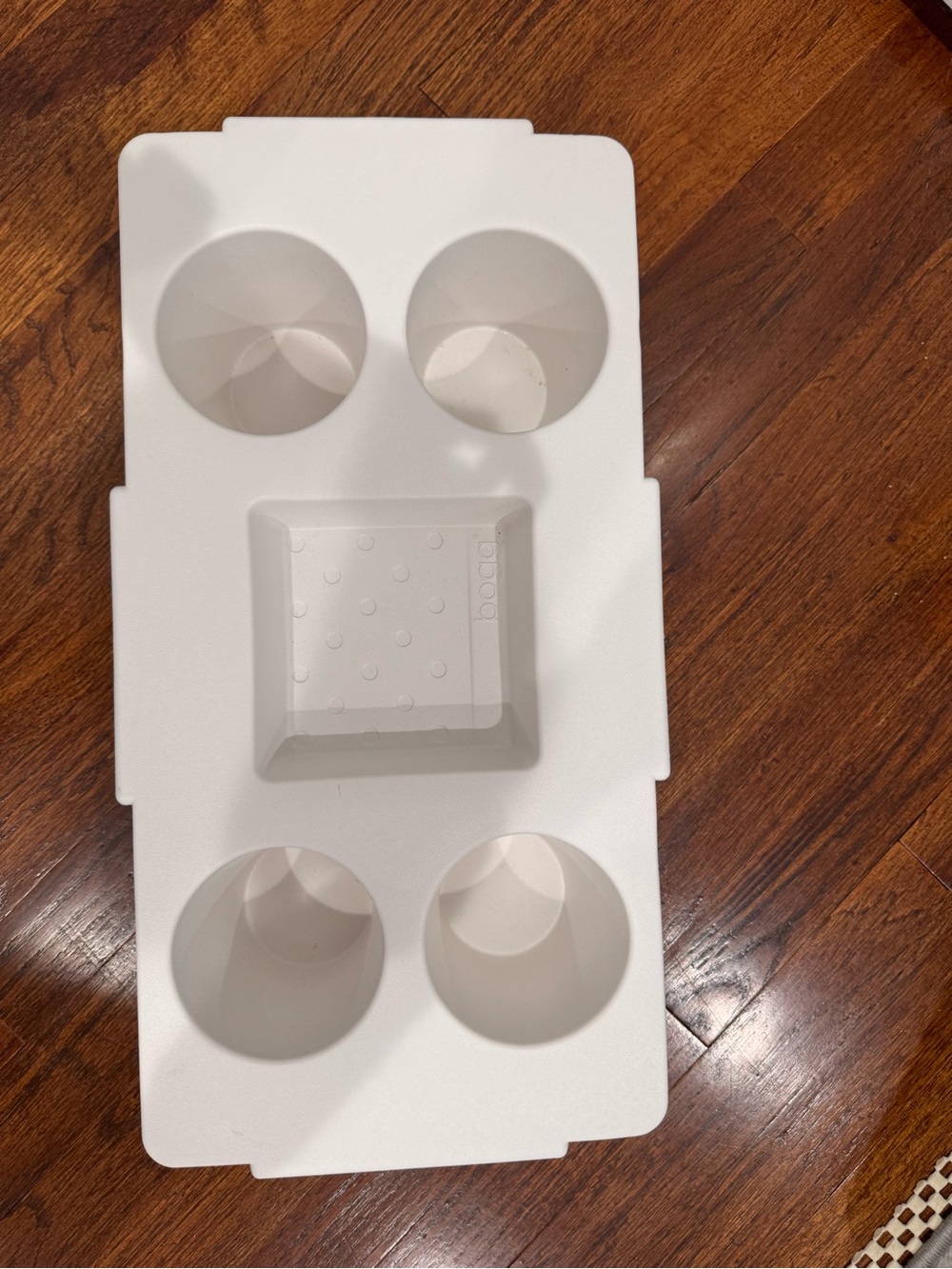 Bogg White Drink and Snack Tray